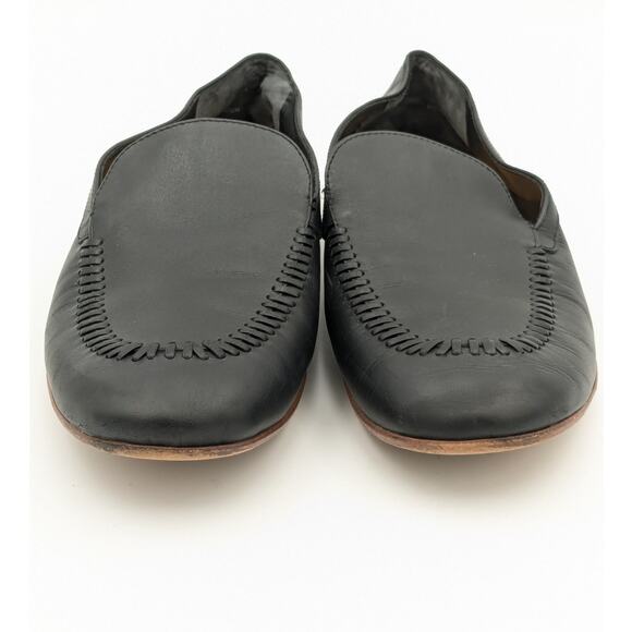 Franco Sarto Flexa Gala Women's Black leather Loafers size US7.5M EU38 - Picture 6 of 12